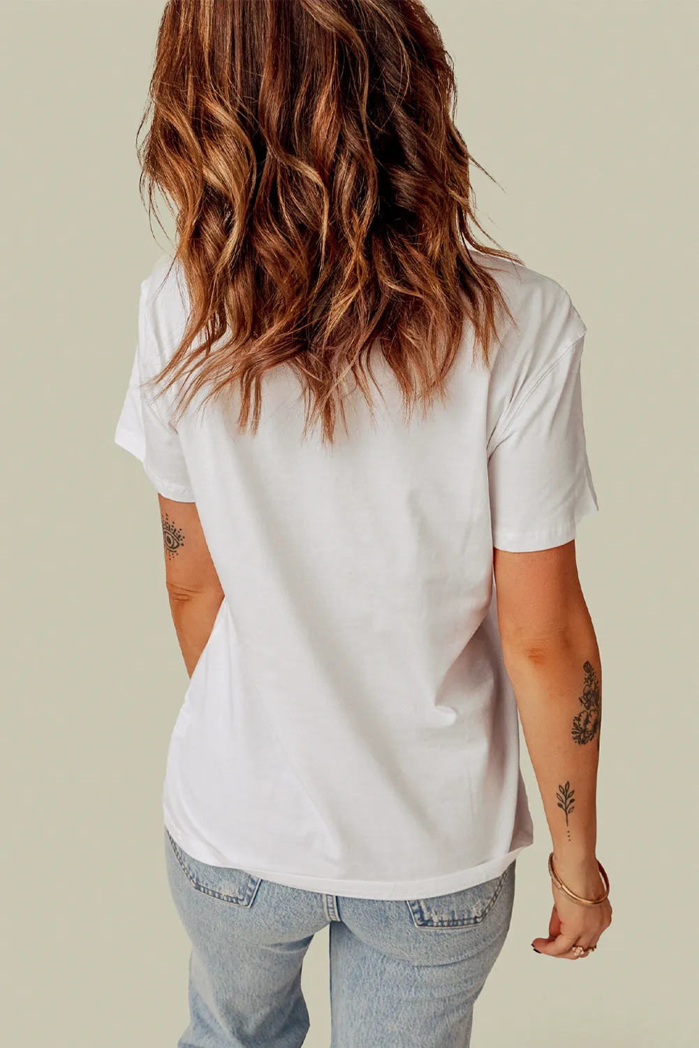 Bahama Mama Letter Graphic T Shirt