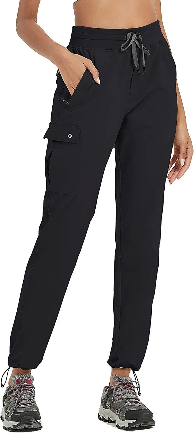FashionSierra - Cargo Hiking Pants Lightweight Joggers Quick Dry Water