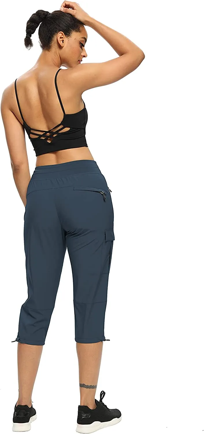 FashionSierra - Cargo Hiking Pants Lightweight Joggers Quick Dry Water