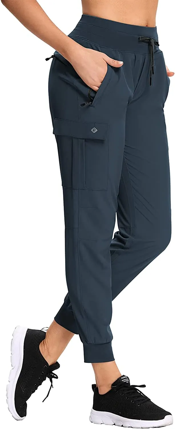 FashionSierra - Cargo Hiking Pants Lightweight Joggers Quick Dry Water