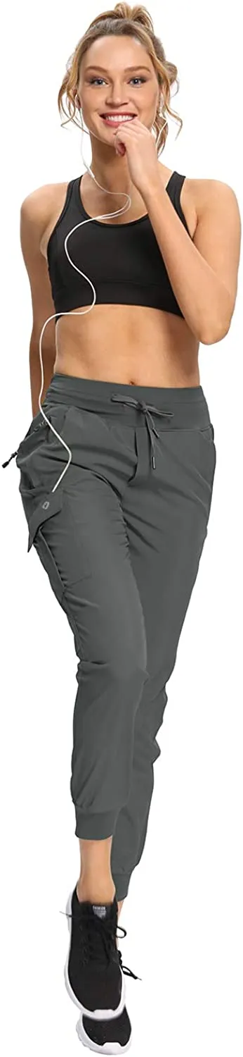 FashionSierra - Cargo Hiking Pants Lightweight Joggers Quick Dry Water
