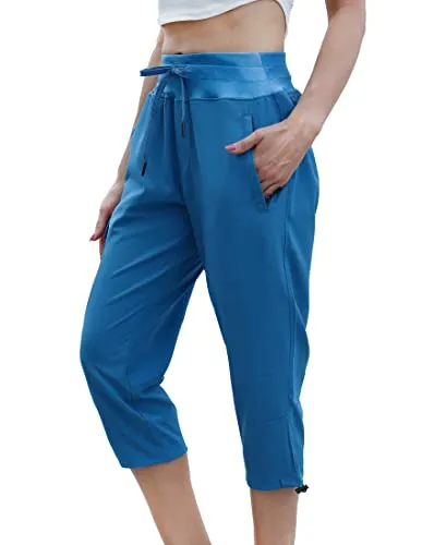 FashionSierra - Cargo Hiking Pants Lightweight Joggers Quick Dry Water