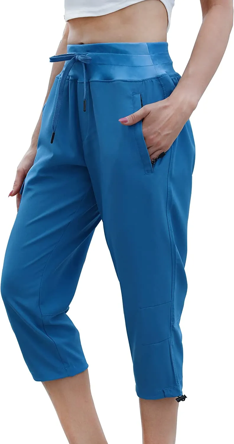 FashionSierra - Cargo Hiking Pants Lightweight Joggers Quick Dry Water