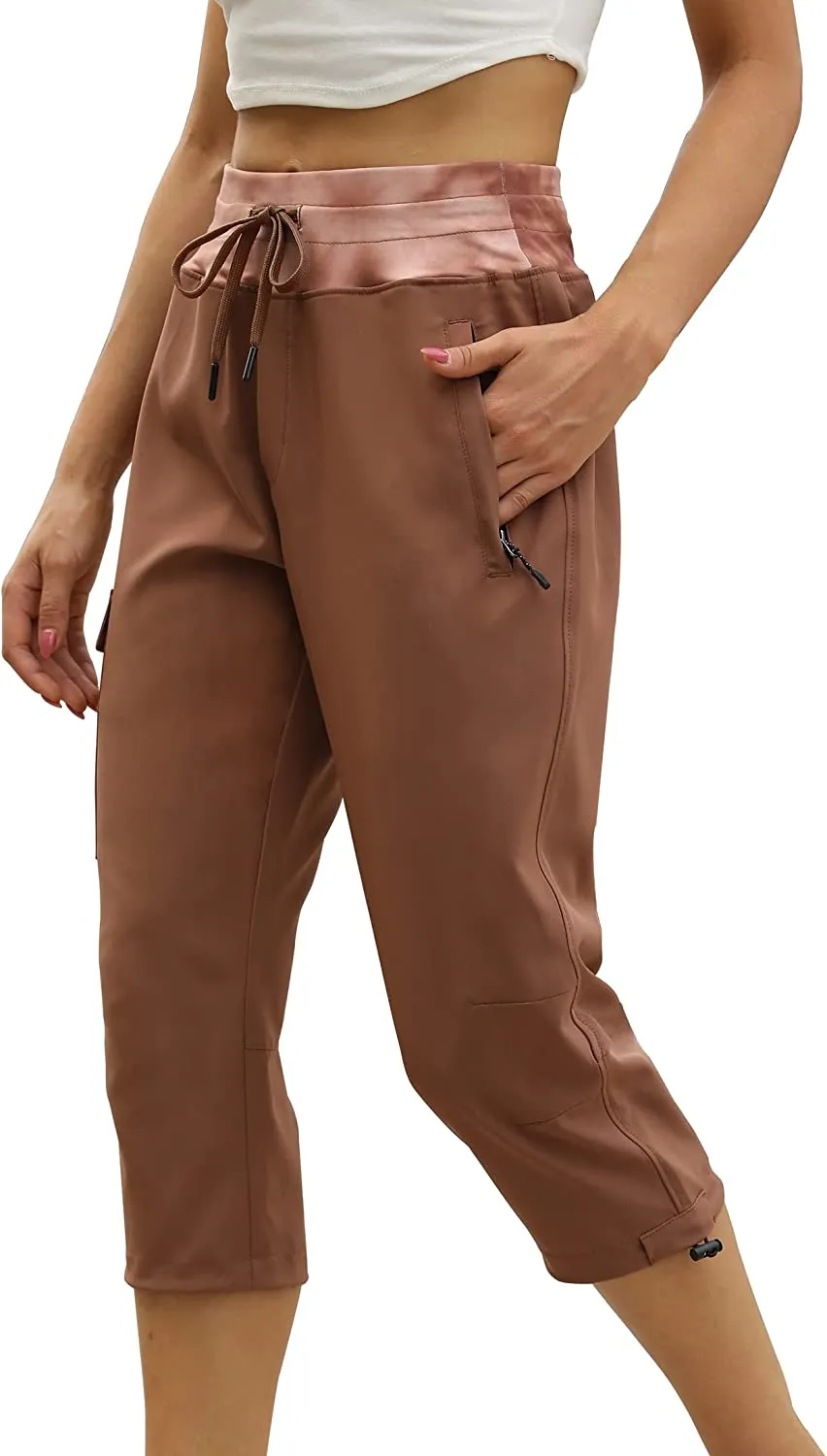FashionSierra - Cargo Hiking Pants Lightweight Joggers Quick Dry Water