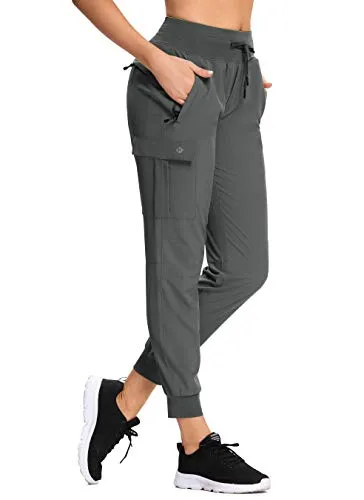 FashionSierra - Cargo Hiking Pants Lightweight Joggers Quick Dry Water