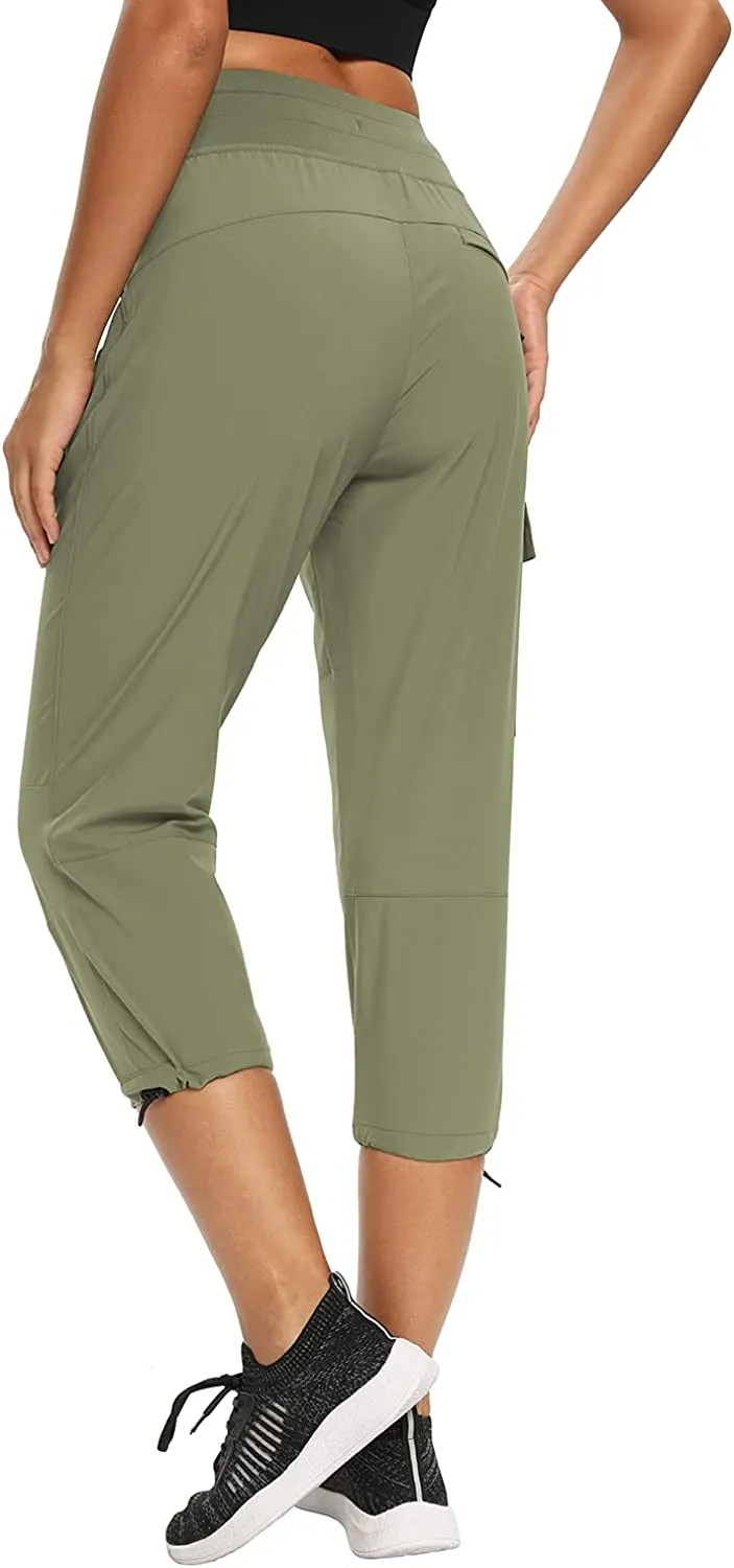 FashionSierra - Cargo Hiking Pants Lightweight Joggers Quick Dry Water