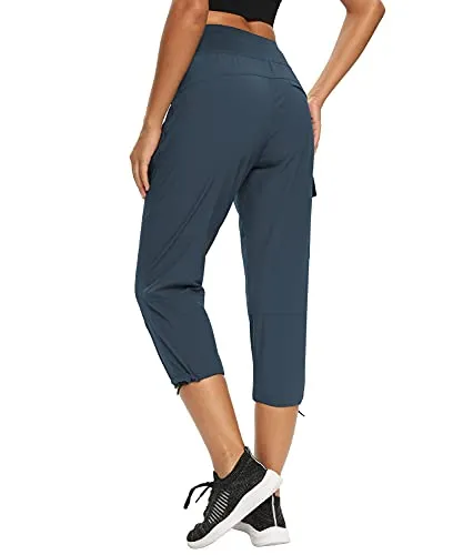 FashionSierra - Cargo Hiking Pants Lightweight Joggers Quick Dry Water