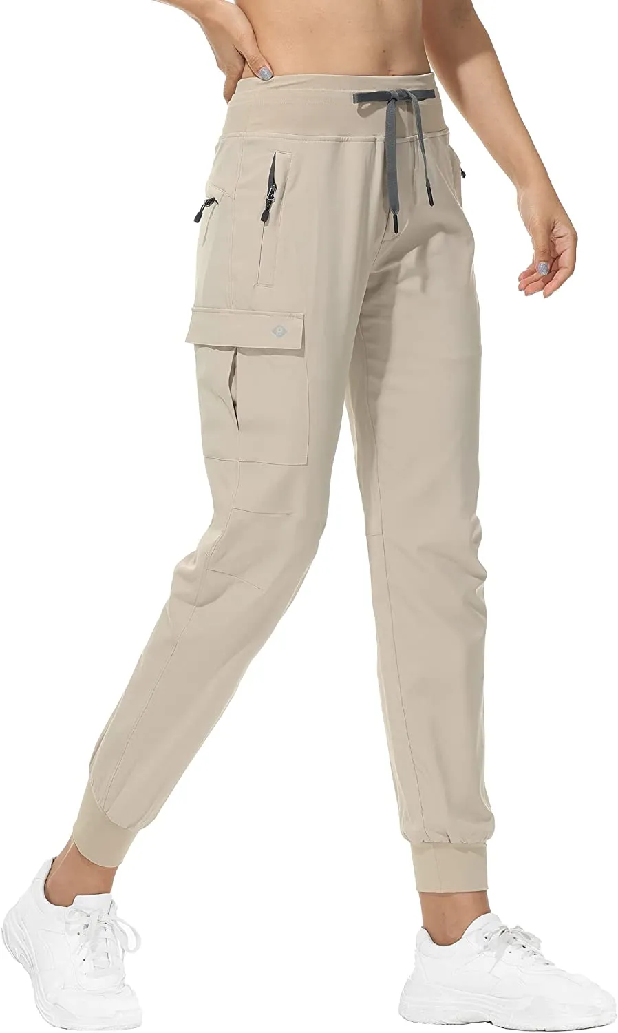 FashionSierra - Cargo Hiking Pants Lightweight Joggers Quick Dry Water