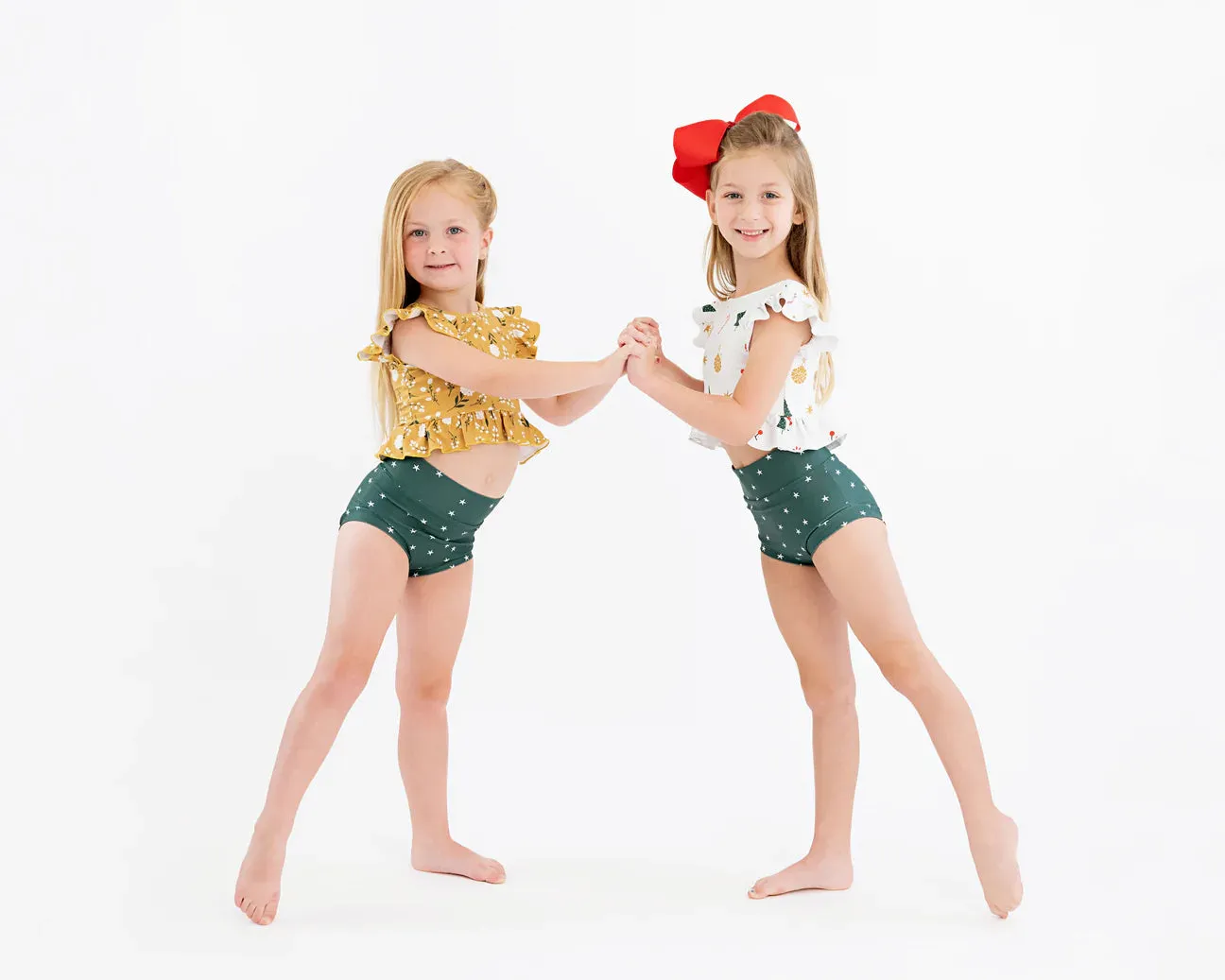 Holiday Floral 3 Piece Dance Set