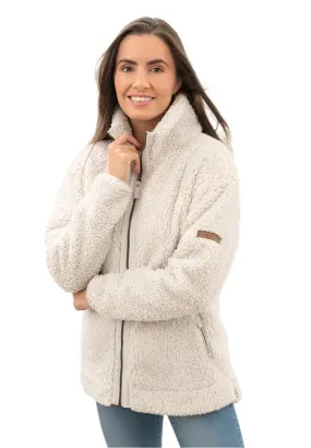 Lighthouse Womens Coast Fleece Jacket Irish Cream Marl