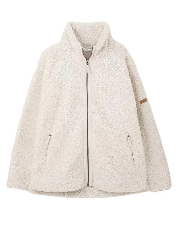 Lighthouse Womens Coast Fleece Jacket Irish Cream Marl