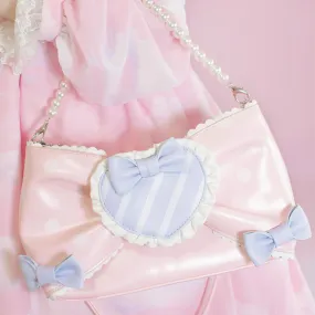 Lolita Sweet Polka Dots Bow Bag