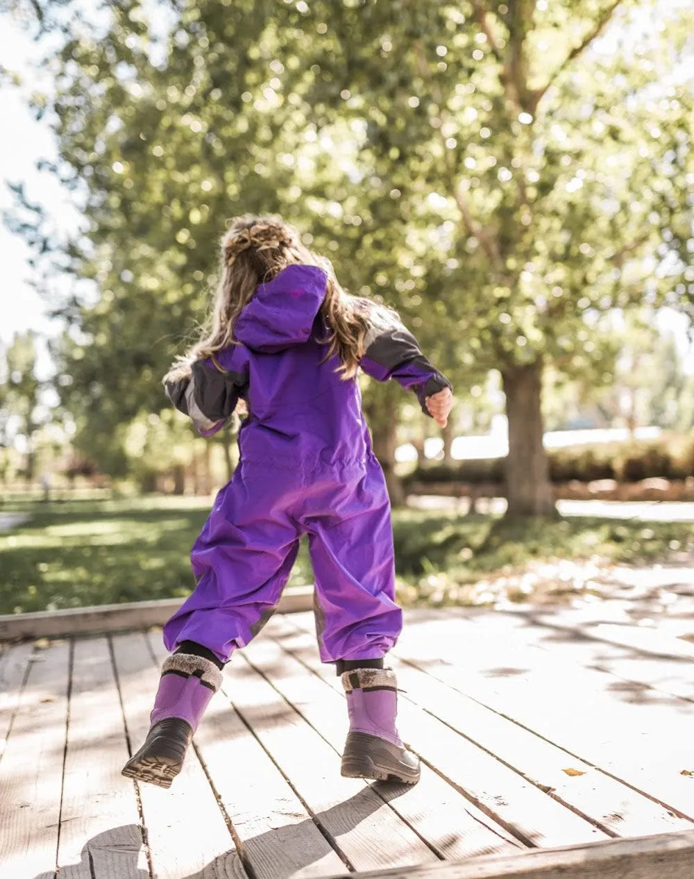 OAKI Rain and Trail Suit - The Ultimate Kids & Toddler Rain Suit for Boys & Girls - Perfect Muddy Buddy Rain Overalls Toddler