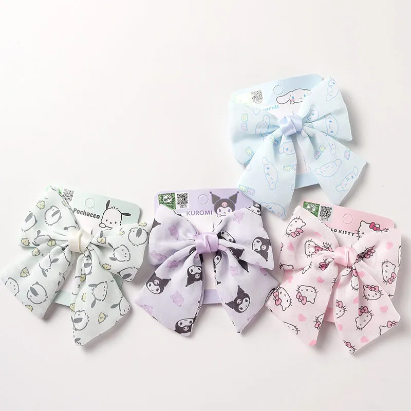Sanrio Illustration Bow Hair Clip