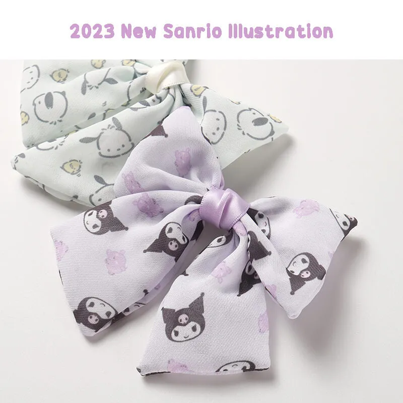 Sanrio Illustration Bow Hair Clip