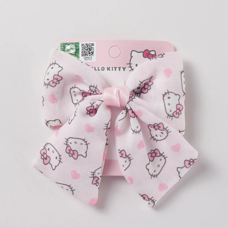 Sanrio Illustration Bow Hair Clip