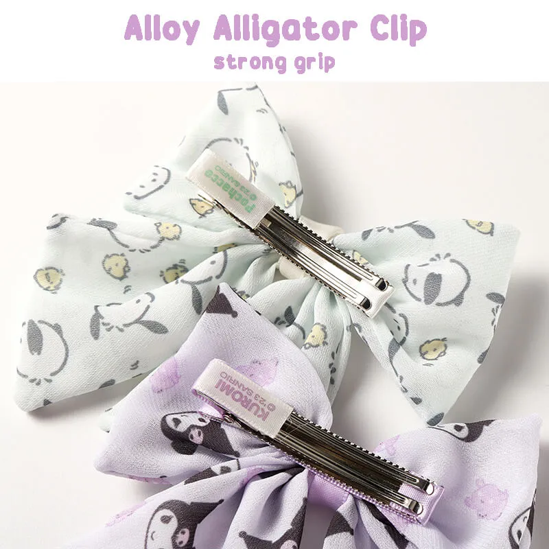 Sanrio Illustration Bow Hair Clip