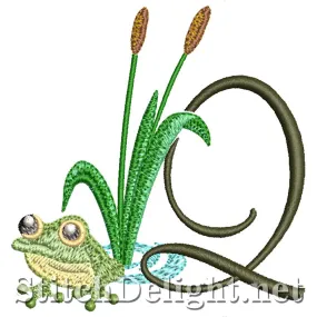 SDS1570 Froggy Font Font Q