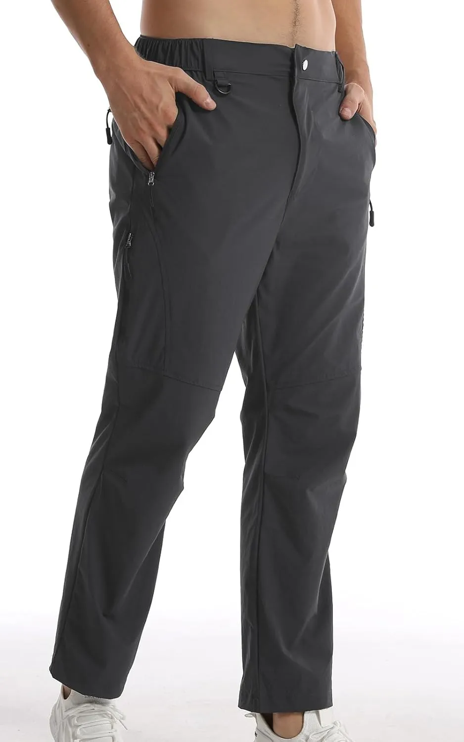 Suwangi Men's Hiking Pants Quick-Dry Outdoor Cargo Pants Lightweight Running Joggers Pants for Men Tactical Pants with Pocket