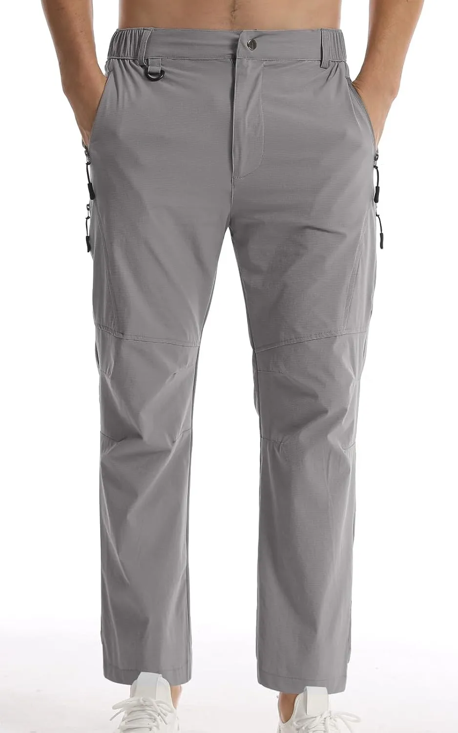 Suwangi Men's Hiking Pants Quick-Dry Outdoor Cargo Pants Lightweight Running Joggers Pants for Men Tactical Pants with Pocket