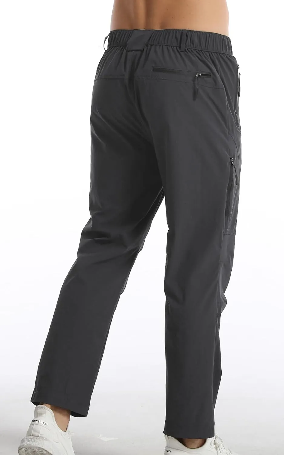Suwangi Men's Hiking Pants Quick-Dry Outdoor Cargo Pants Lightweight Running Joggers Pants for Men Tactical Pants with Pocket