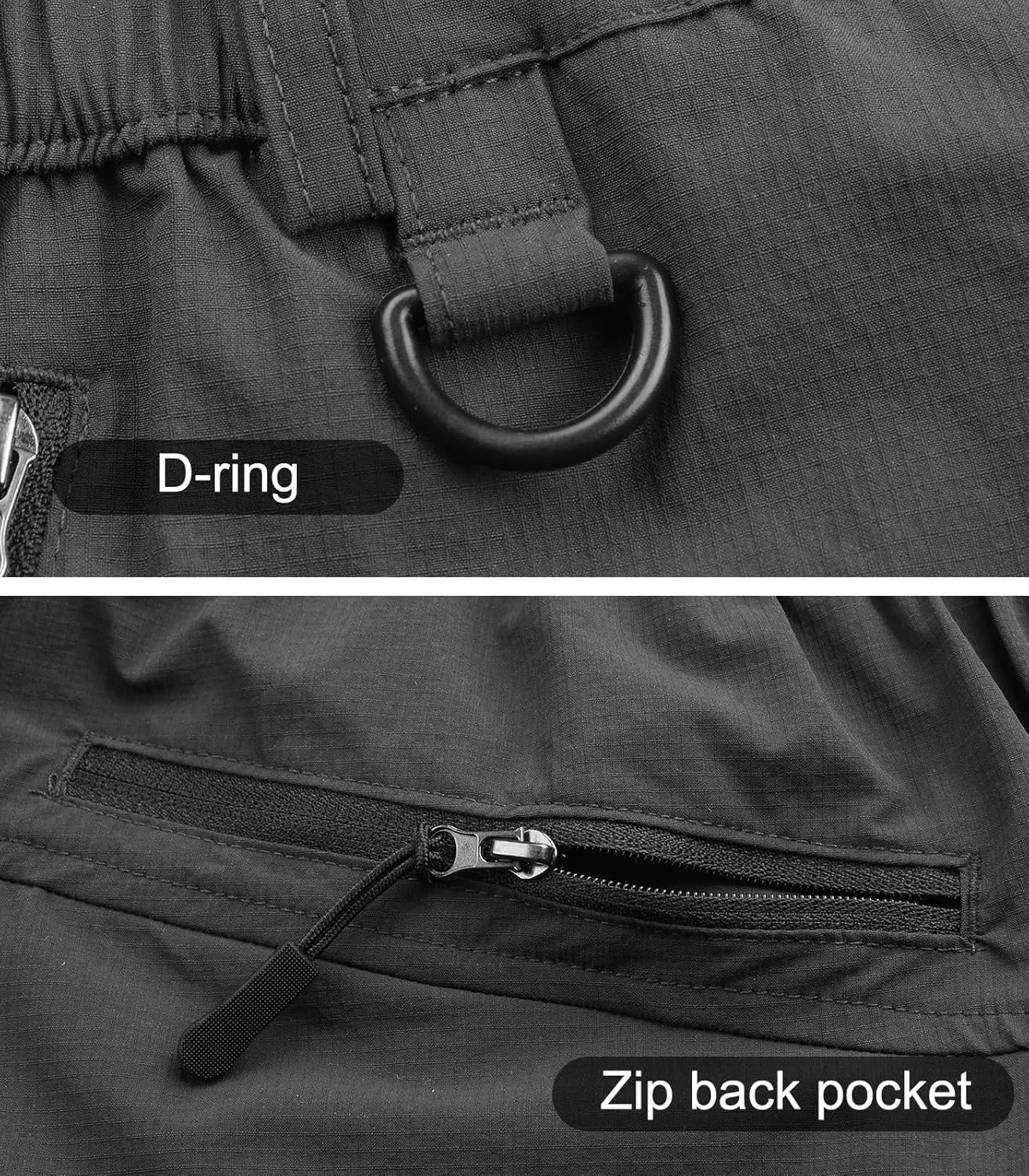 Suwangi Men's Hiking Pants Quick-Dry Outdoor Cargo Pants Lightweight Running Joggers Pants for Men Tactical Pants with Pocket