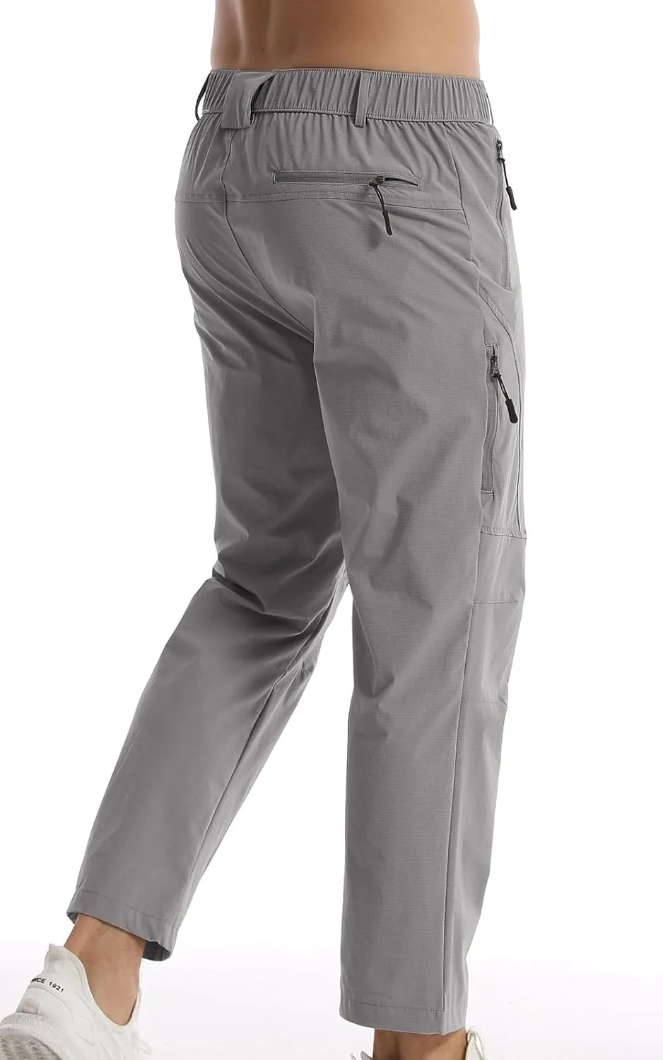 Suwangi Men's Hiking Pants Quick-Dry Outdoor Cargo Pants Lightweight Running Joggers Pants for Men Tactical Pants with Pocket